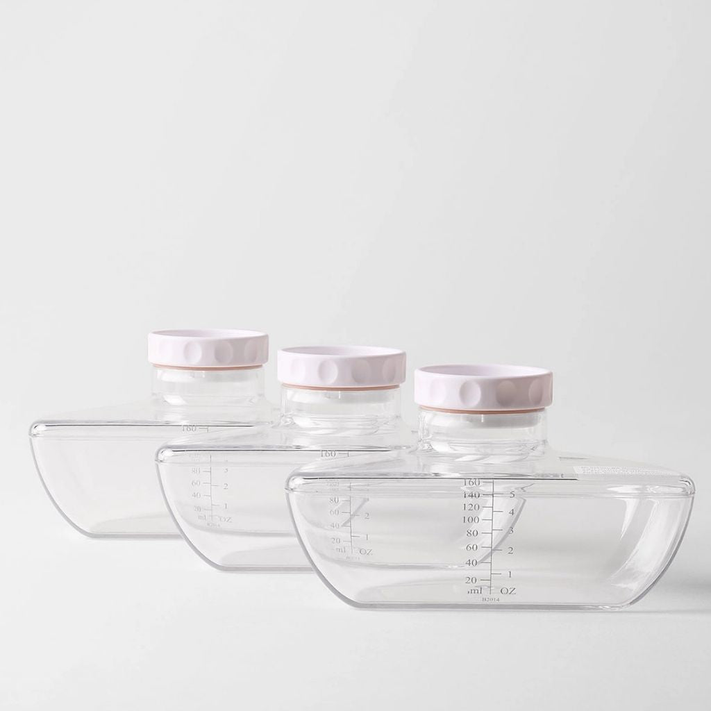 Perifit Pump | Biberones para almacenar leche materna (Paquete de 3)